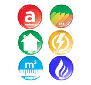 Icones diagnostics immobiliers RONIN SOLUTION