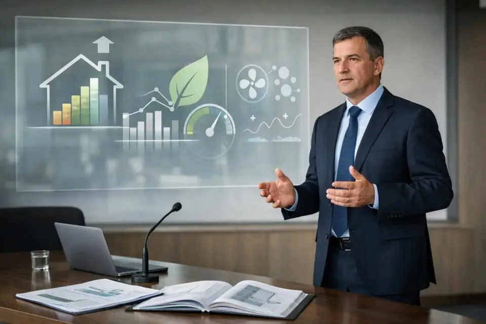découvrez l'intervention de lionel causse sur la révision du diagnostic de performance énergétique (dpe) et du cadre de soutien opérationnel (cso), abordant les enjeux et évolutions clés.